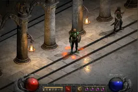 暗黑破坏神2圣骑士99级狂热悔恨打地狱！超强100%物理攻击免疫！