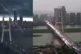 江西南昌打雷视频引网友恐慌，市民：画面加入特效，没那么严重视频封面