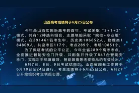 山西高考成绩将于6月25日公布