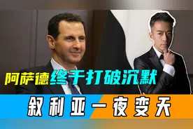 沉默24小时后，阿萨德终于发声，交出总统权力，叙利亚一夜变天视频封面