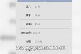 女生高考712分 查完分就睡觉视频封面