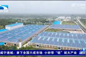 咸宁通城拿下全国六成市场，小砂带“链”就大产业（长江云）视频封面