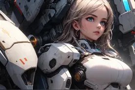 机甲少女ai绘画视频封面