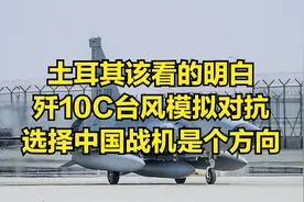 土耳其该看的明白，歼10C台风模拟对抗，选择中国战机是个方向视频封面