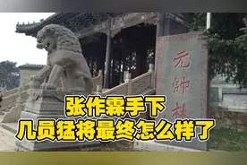 张作霖麾下十杰：铁血虎将各自人生结局，唯一人投向日本做汉奸视频封面