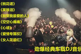 2024精选劲爆DJ《桃花诺》《英雄泪》《别哭我最爱的...