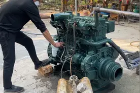 废品老板不识货，将一台CAT 6缸发动机880卖我，回家修出来赚发了视频封面