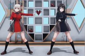 莉可丽丝mmd 千束&泷奈 加州女孩California Girls