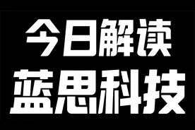 每天解读一家上市公司：蓝思科技视频封面