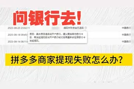 【我在拼多多开了个店】提现失败怎么办？保姆级教程教你解决？视频封面