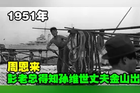 1951年，彭老总得知孙维世丈夫金山出轨，周恩来：押回国内处理视频封面