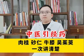 中医引经药，肉桂，砂仁，牛膝、吴茱萸，一次讲清楚