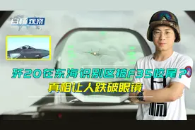 歼20在东海识别区被F35咬尾，解放军难以应对？真相让人跌破眼镜视频封面