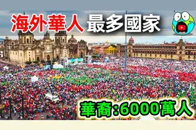 世界上华人最多的十个国家，第一名的人数超过1000万视频封面