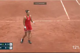 郑钦文6-0 6-1杨亚依 为中国队取得比利简金杯首战第二场胜利