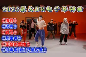 2025最火DJ电子琴神曲《无奈的思绪》《苹果香》《情罪》《诺言》视频封面