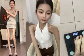 1米6女生体重50斤还减肥，胳膊腿一般粗"一折就断"，坐下瞬间惊了视频封面