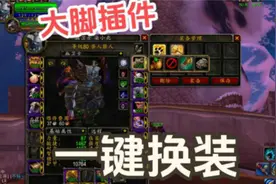 【魔兽世界WLK】一键换装你不会还不知道吧，小白请进老炮绕路