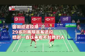 国羽迎退役潮！29岁刘雨辰宣布退役：感谢一直以来看不起我的人视频封面