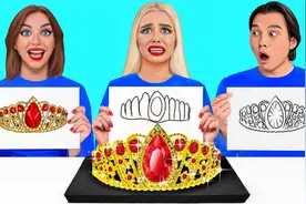 搞笑外国人：头盔绘画挑战，天马行空的艺术家，谁能获得胜利视频封面