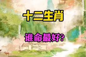 十二生肖里哪个属相命最好？快来看看你的属相排第几！视频封面