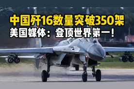 中国歼-16总数超350架，全面超越美国F-15创世界纪录！视频封面