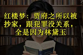 红楼梦：贾府之所以被抄家，跟犯罪没关系，全是因为林黛玉视频封面