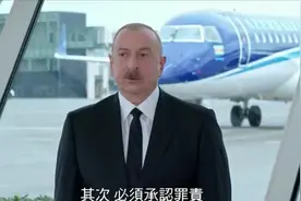 阿塞拜疆总统谈阿航空难：原因并非鸟群撞击，已向俄提出三个要求