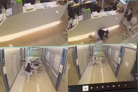 俩夜班护士凌晨突然被吓到，下秒头也不回拔腿就跑，评论细思极恐视频封面