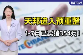 天邦进入预重整，7月销售收入8.59亿，但仍有退市风险！视频封面