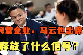 民营企业。马云也出席，释放了什么信号？ #民营企业座谈会视频封面