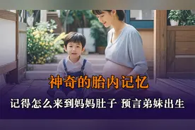 胎内记忆：小男孩记得怎么来到妈妈的肚子，还预言了弟妹的降临视频封面