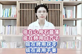 痰在心用石菖蒲，痰在肺用白芥子，痰在脾用茯苓，痰在肾用干姜视频封面