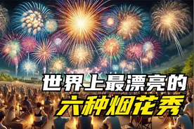 烟花的极致之美，全球最震撼的六大烟花，第六种美到窒息！