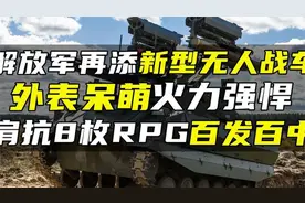 解放军再添野战防空利器，弹炮合一拦截率高，射速极快专克无人机视频封面