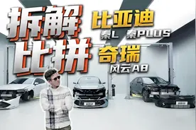 只有秦L能布局大油箱？秦L/秦PLUS/风云A8浅拆横比！