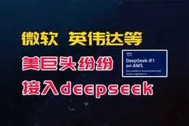 美巨头纷纷背刺白宫，开始深度接入deepseek视频封面