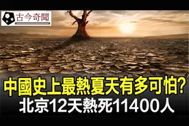 乾隆八年，12天热死11400人，中国历史上最热的夏天究竟有多热？视频封面