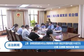 上海：崇明检察解决非法占用耕地20余起 推动涉农案件追赃350万元视频封面