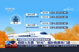 中秋国庆假期铁路迎售票高峰 假期火车票“秒光” 候补购票有门道视频封面