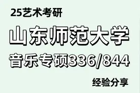 25山东师范大学音乐专硕考研336/844