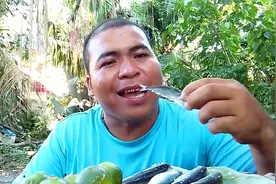 新鲜的鲱鱼牛人蘸点盐一口一条，真的是开眼界，一条鲱鱼一只酸橘视频封面