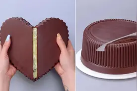 创意巧克力蛋糕食谱，顶级美味等你来学，超简单视频封面