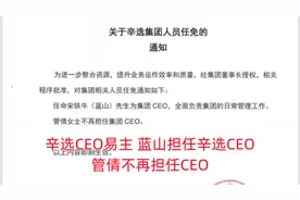 辛选CEO易主！蓝山担任辛选CEO，管倩不再担任CEO视频封面