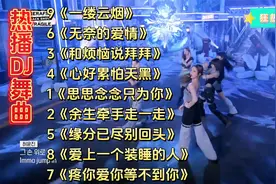 网络热播DJ情歌《一缕云烟》《无奈的爱情》《和烦恼说拜拜》