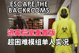 模组重置版【逃离后室】单人全流程实况攻略！地狱难度的后室！