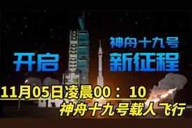 11月05日凌晨00 ：10 神舟十九号载人飞行 最新消息视频封面
