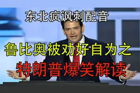 东北疯讽刺配音889：鲁比奥被劝好自为之？特朗普爆笑解读视频封面