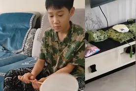 爱好变成了工作！儿子给妈妈缠了1把扇子后暑假没了视频封面