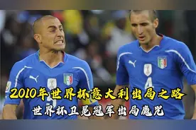 回顾10年世界杯意大利出局之路，卡纳瓦罗成大漏勺